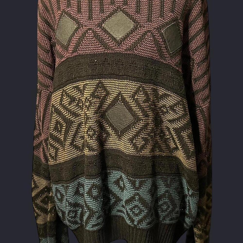 Women's Multi and Black Jumper